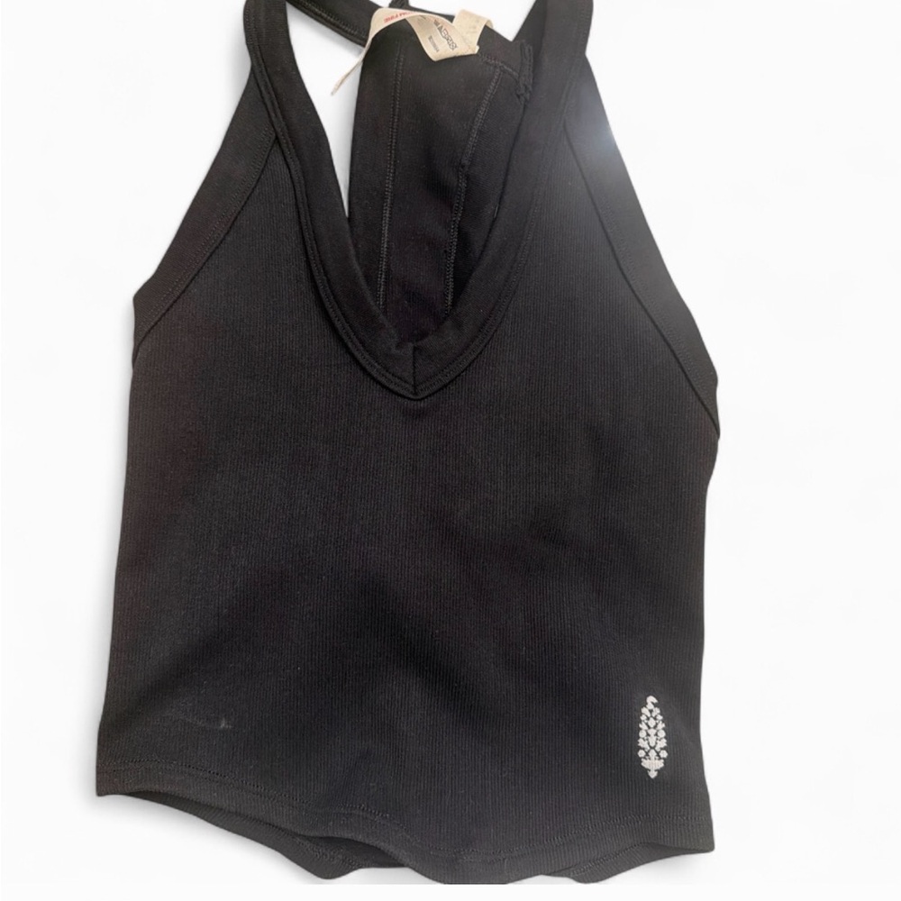 Size XS Brand New Free People Black Tank Top